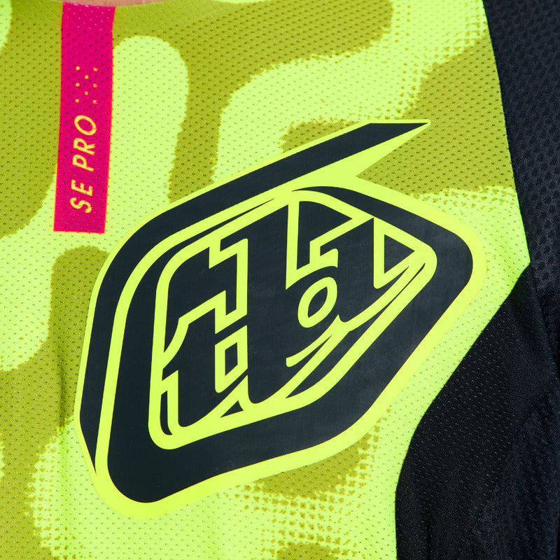 TROY LEE DESIGNS SE Pro Youth Jersey - Myth Black/Flo Yellow