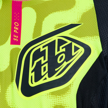 TROY LEE DESIGNS SE Pro Youth Jersey - Myth Black/Flo Yellow