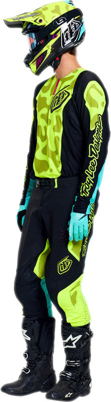 TROY LEE DESIGNS SE Pro Pants - Myth Black/Flo Yellow