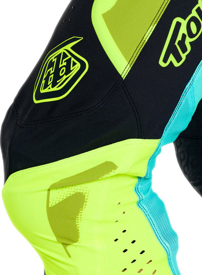 TROY LEE DESIGNS SE Pro Pants - Myth Black/Flo Yellow