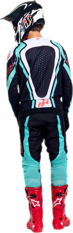 TROY LEE DESIGNS GP Pro Jersey - Roller White/Blue