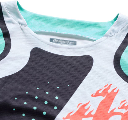 TROY LEE DESIGNS GP Pro Jersey - Roller White/Blue