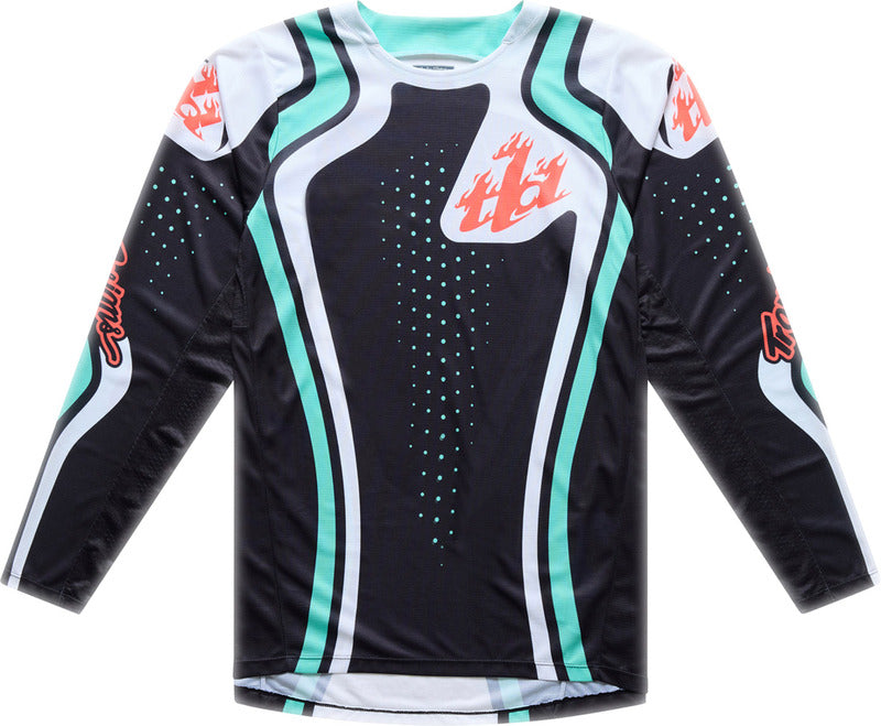 TROY LEE DESIGNS GP Pro Jersey - Roller White/Blue