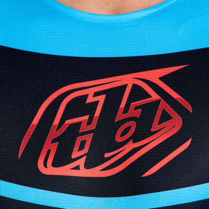 TROY LEE DESIGNS GP Pro Jersey - Framework Black/Cyan