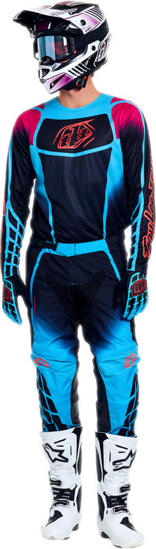 TROY LEE DESIGNS GP Pro Jersey - Framework Black/Cyan