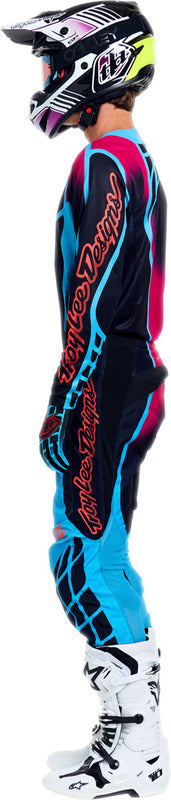 TROY LEE DESIGNS GP Pro Jersey - Framework Black/Cyan