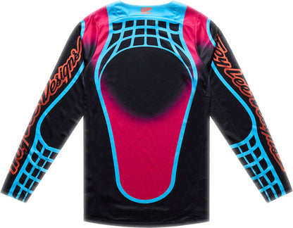 TROY LEE DESIGNS GP Pro Jersey - Framework Black/Cyan