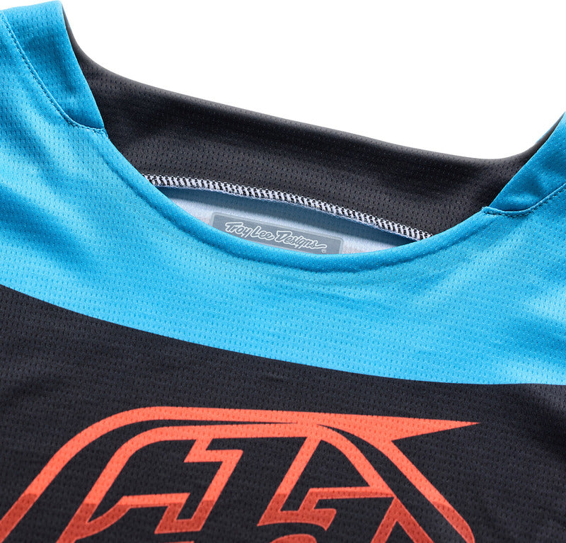 TROY LEE DESIGNS GP Pro Jersey - Framework Black/Cyan