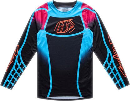 TROY LEE DESIGNS GP Pro Jersey - Framework Black/Cyan