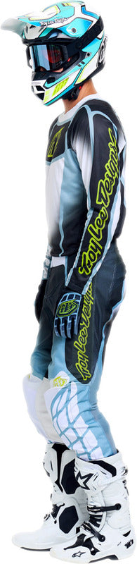 TROY LEE DESIGNS GP Pro Jersey - Framework Black/Cyan