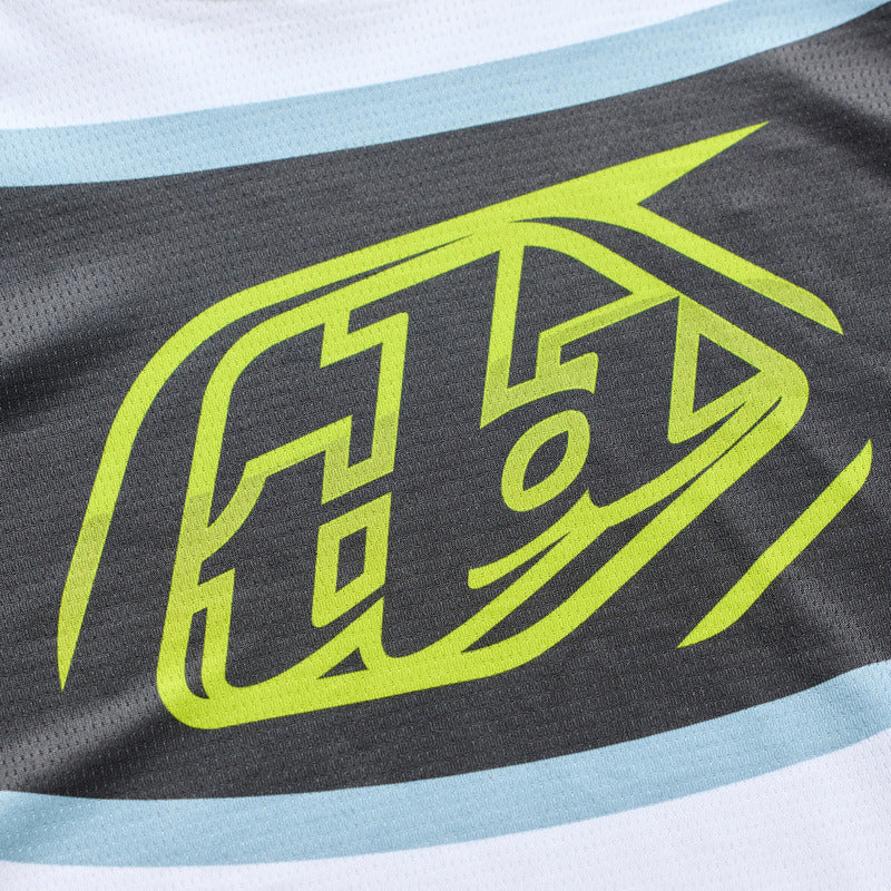 TROY LEE DESIGNS GP Pro Jersey - Framework Black/Cyan