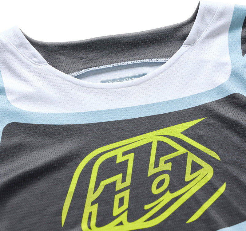 TROY LEE DESIGNS GP Pro Jersey - Framework Black/Cyan
