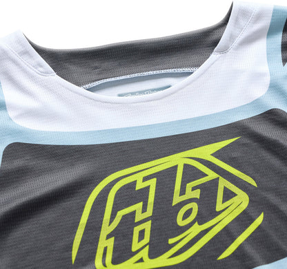 TROY LEE DESIGNS GP Pro Jersey - Framework Black/Cyan
