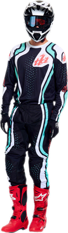 TROY LEE DESIGNS GP Pro Pants - Roller White/bleu