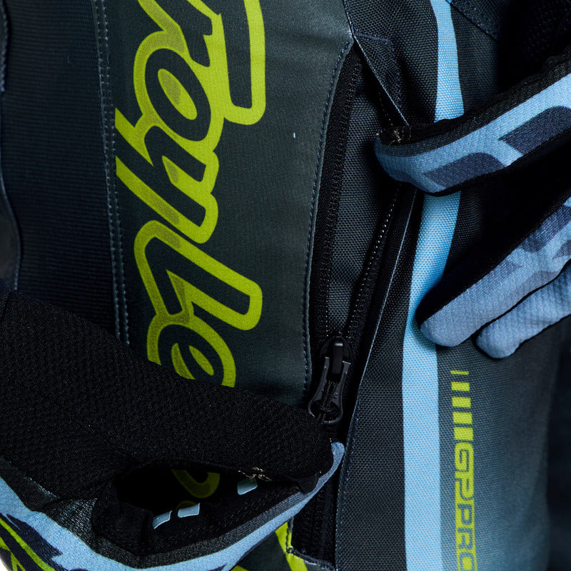 TROY LEE DESIGNS GP Pro Pants - Framework Black/cyan