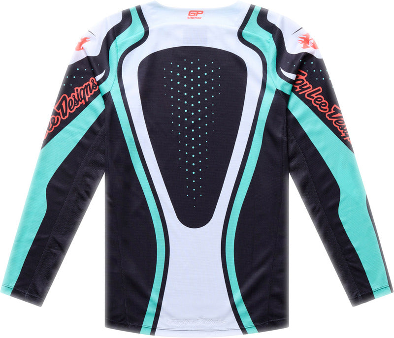 TROY LEE DESIGNS GP Pro Youth Jersey - Roller Flo Yellow/Fuschia