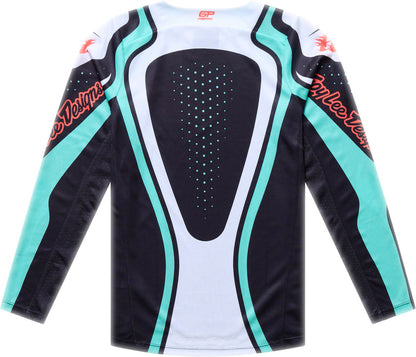 TROY LEE DESIGNS GP Pro Youth Jersey - Roller Flo Yellow/Fuschia