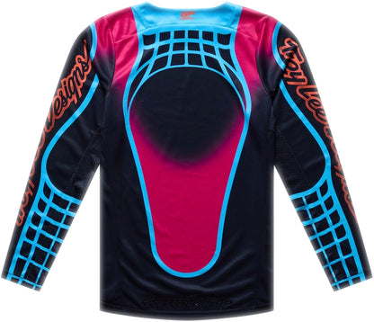 TROY LEE DESIGNS GP Pro Youth Jersey - Framework Black/Cyan