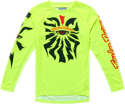 TROY LEE DESIGNS GP Pro Youth Jersey - Cyclops Flo Yellow