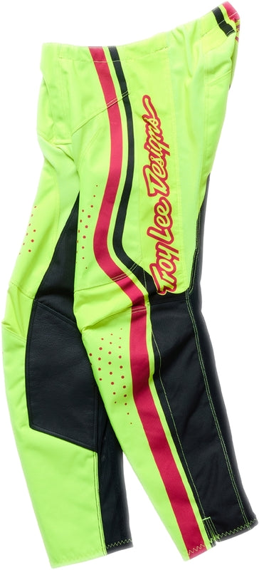 TROY LEE DESIGNS GP Pro Youth Pants - Roller Flo Yellow/Fuschia