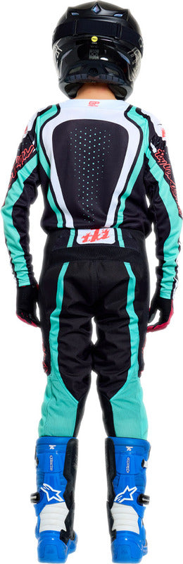 TROY LEE DESIGNS GP Pro Youth Pants - Roller Flo Yellow/Fuschia