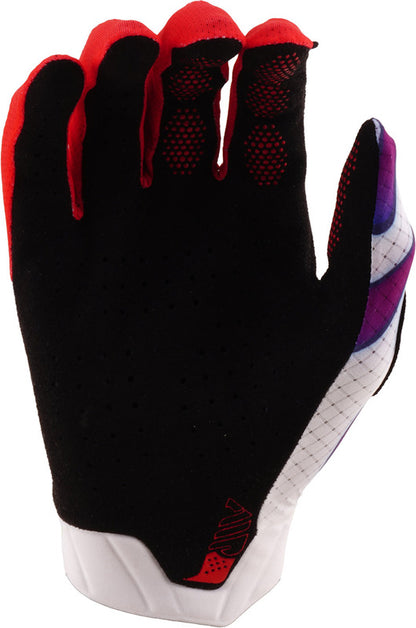 TROY LEE DESIGNS Air Youth Gloves - Overspray White/Violet