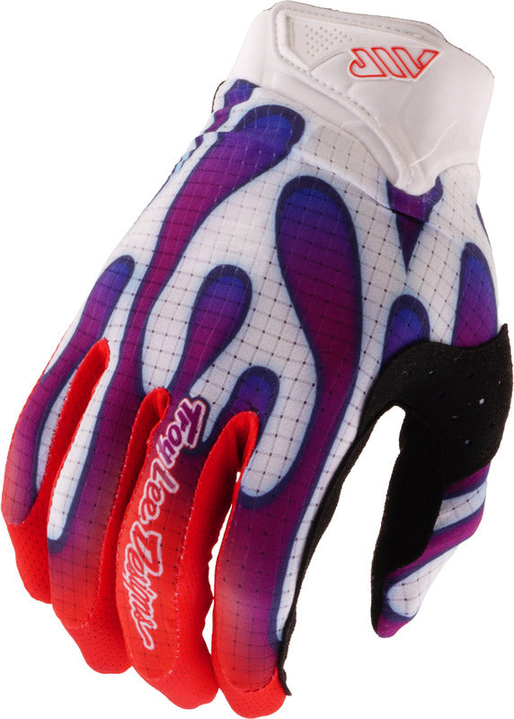 TROY LEE DESIGNS Air Youth Gloves - Overspray White/Violet