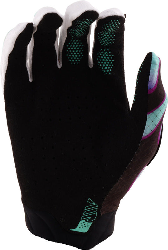 TROY LEE DESIGNS Air Youth Gloves - Overspray White/Violet