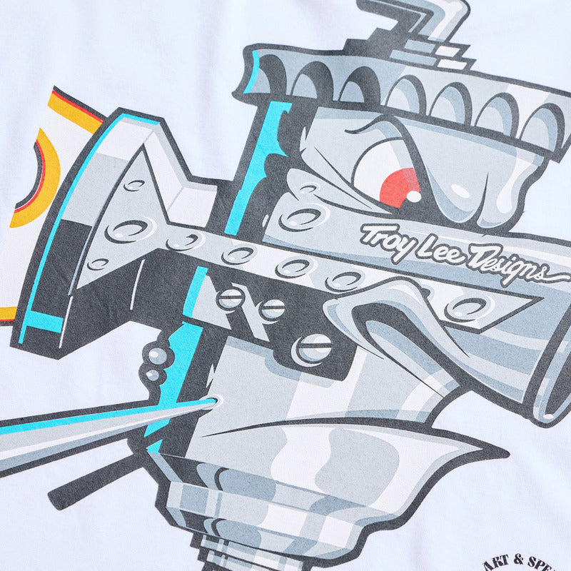 TROY LEE DESIGNS Carb Club T-Shirt - White
