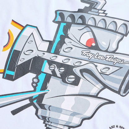 TROY LEE DESIGNS Carb Club T-Shirt - White