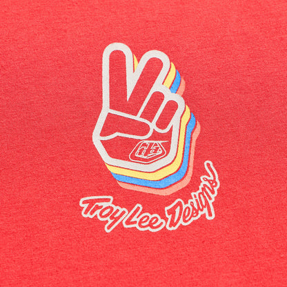 TROY LEE DESIGNS Deuces T-Shirt - Scarlet