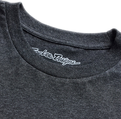 TROY LEE DESIGNS Finish Line T-Shirt - Black Heather