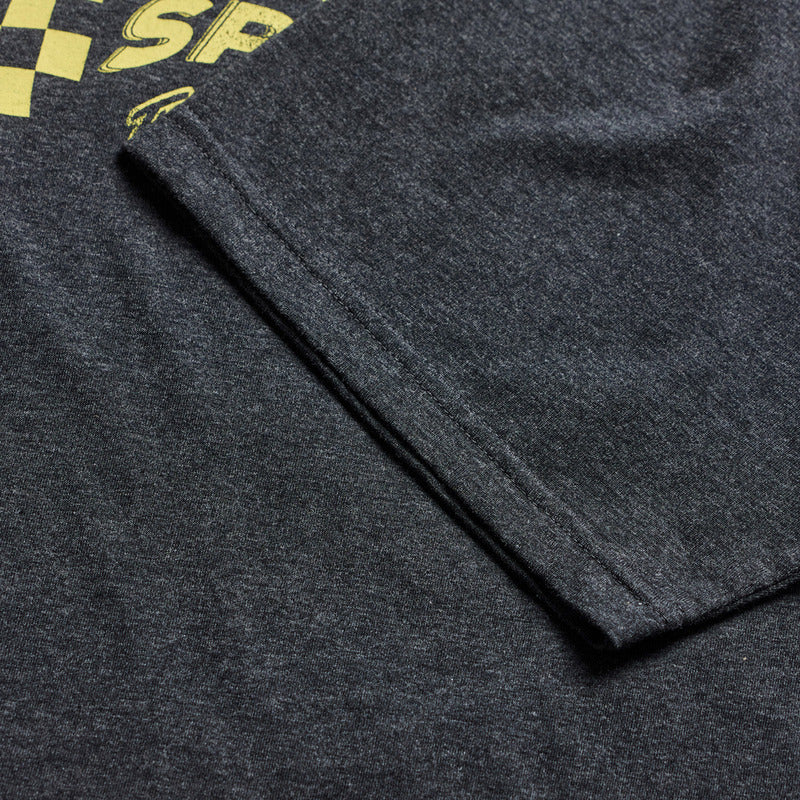 TROY LEE DESIGNS Finish Line T-Shirt - Black Heather