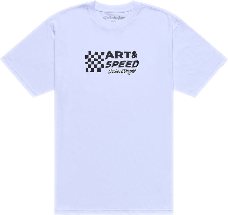 TROY LEE DESIGNS Finish Line T-Shirt - Black Heather