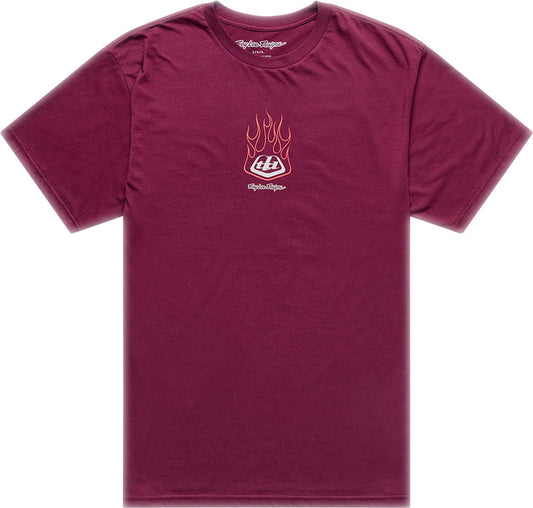 TROY LEE DESIGNS Flame2 T-Shirt - Sangria