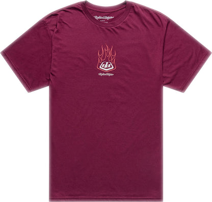 TROY LEE DESIGNS Flame2 T-Shirt - Sangria