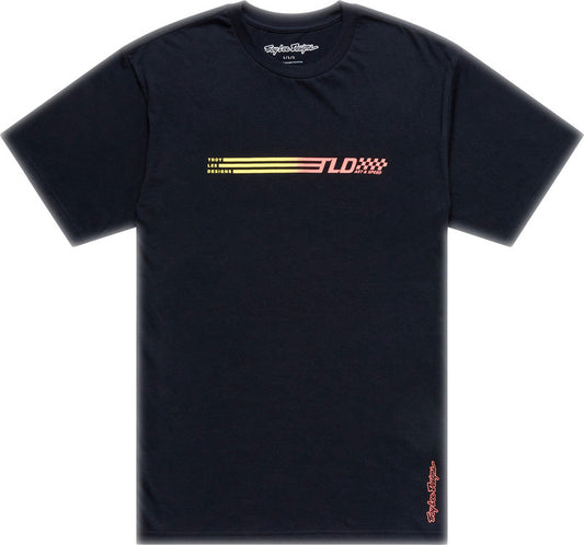 TROY LEE DESIGNS Stripes T-Shirt - Black