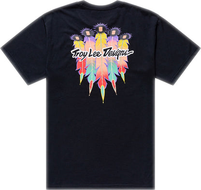 TROY LEE DESIGNS Feather T-Shirt - Black