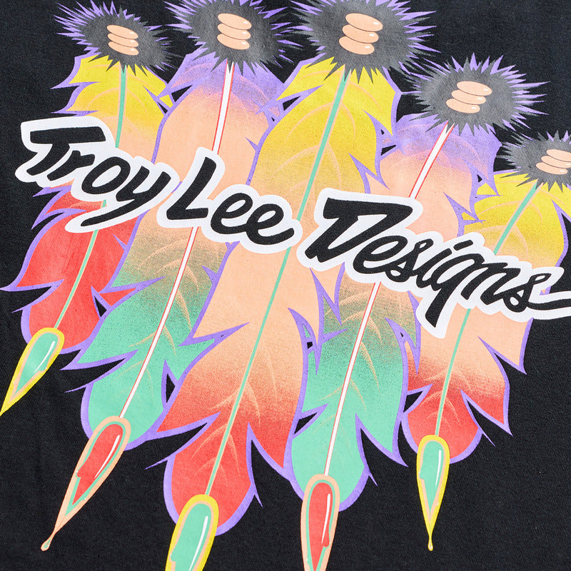 TROY LEE DESIGNS Feather T-Shirt - Black