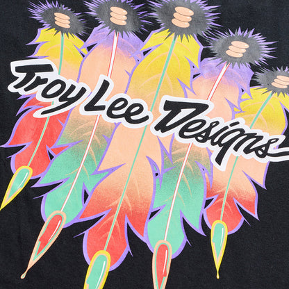 TROY LEE DESIGNS Feather T-Shirt - Black