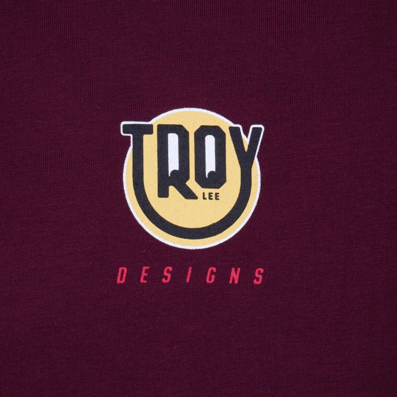 TROY LEE DESIGNS Happy Dayz Women T-Shirt - Sangria