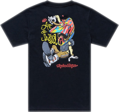 TROY LEE DESIGNS Heritage Youth T-Shirt - Dawn Blue
