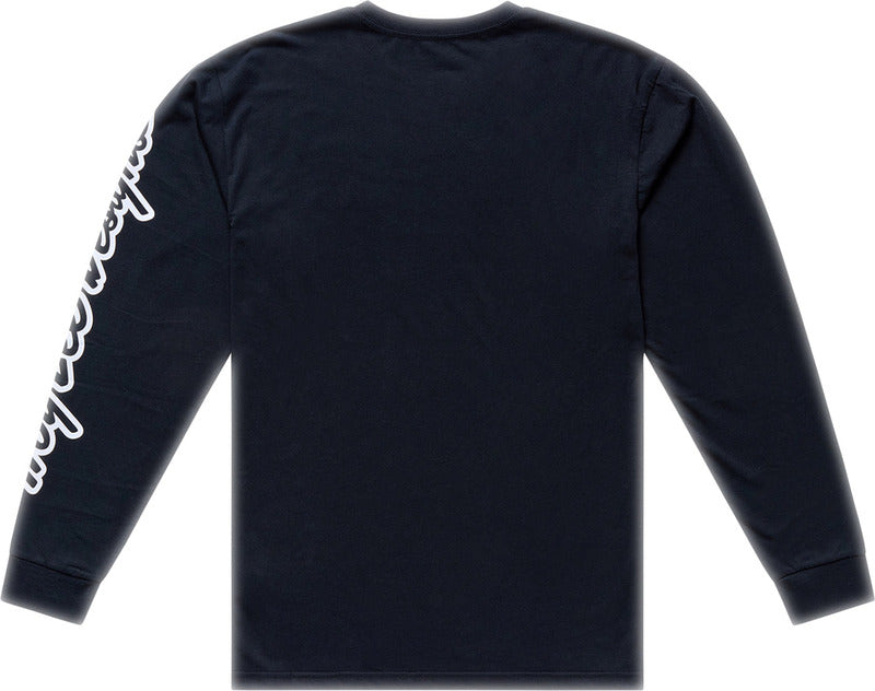 TROY LEE DESIGNS Long Sleeve Signature T-Shirt - Black
