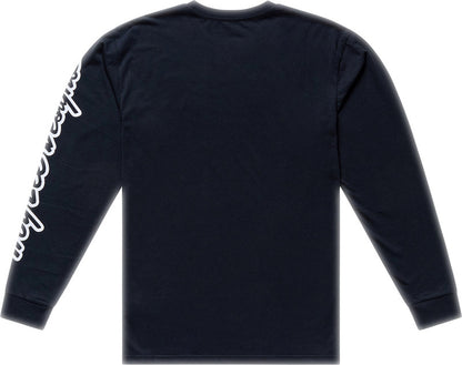 TROY LEE DESIGNS Long Sleeve Signature T-Shirt - Black