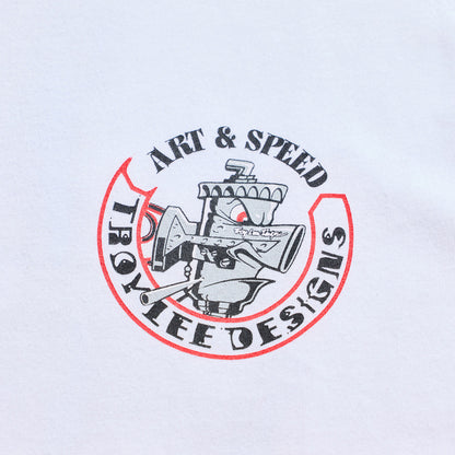 TROY LEE DESIGNS Long Sleeve Carb Club T-Shirt - White