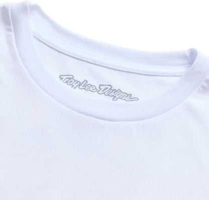 TROY LEE DESIGNS Long Sleeve Carb Club T-Shirt - White