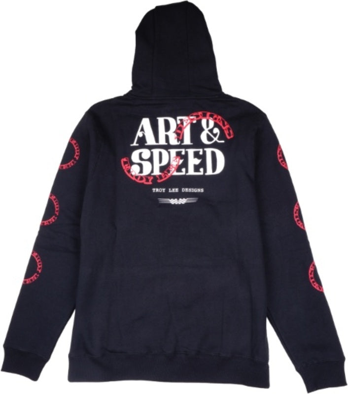 TROY LEE DESIGNS Pink Slips Hoodie - Black