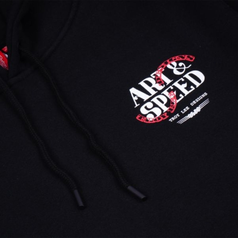 TROY LEE DESIGNS Pink Slips Hoodie - Black