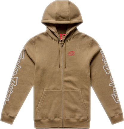 TROY LEE DESIGNS Zip Up Badge Hoodie - Sienna
