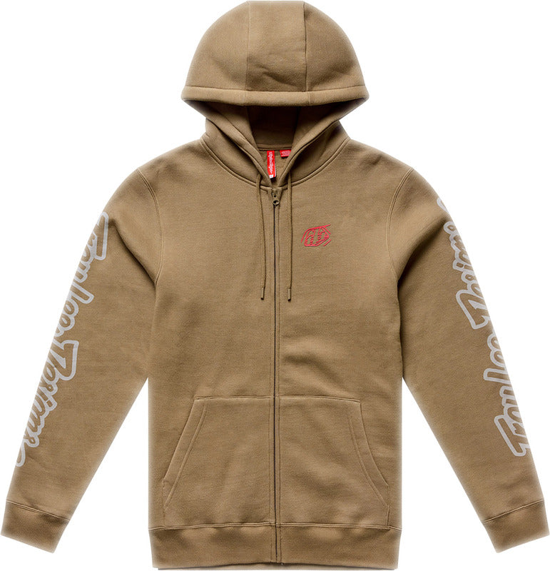 TROY LEE DESIGNS Zip Up Badge Hoodie - Sienna